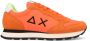 Sun68 Sneaker Tom Fluo Solid Arancio Oranje Heren Basket - Thumbnail 3