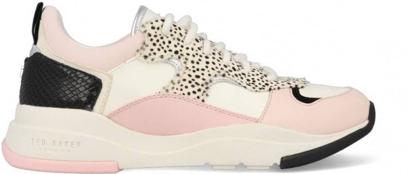 Ted Baker Sneakers 249634 Wit Roze - Schoenen.nl