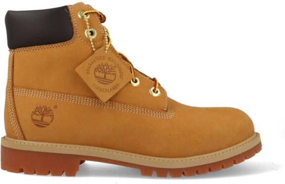 Timberland Kids Premium enkellaarzen met veters Bruin