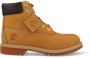 Timberland Kids Premium enkellaarzen met veters Bruin - Thumbnail 1