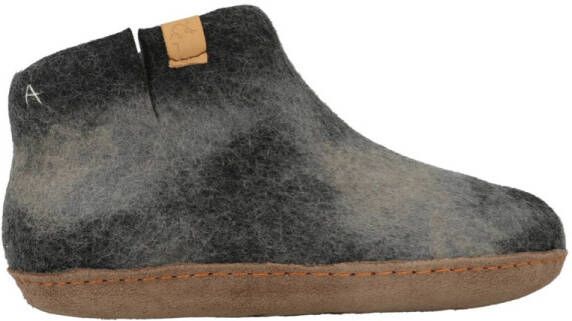 Tofvel Pantoffels Mula TF1000-101 Zwart Grijs