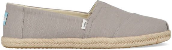 TOMS Women's Alpargata Rope Recycled Cotton Sneakers beige - Foto 2