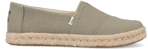 Toms Alpargata Rope 2.0 10020859 Olijf Groen