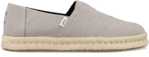 Toms Espadrille Alpargata 10019866 Grijs