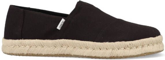 Toms Espadrille Alpargata Rope 2.0 10019875 Zwart