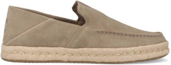 Toms Loafers Alonso Rope 10020865 Taupe Bruin