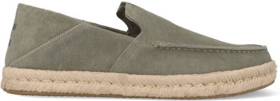 TOMS Shoes Toms Alonso Loafer Rope Loafers Instappers Heren Groen - Foto 5