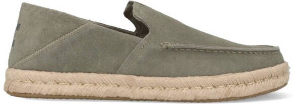 Toms Loafers Alonso Rope 10020874 Olijf Groen