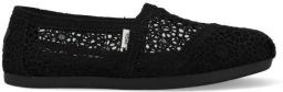 TOMS Alpargata Met Kant Black Moroccan Crochet