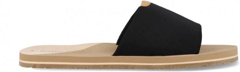 Toms Slippers Carly 10016553 Zwart