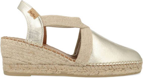 Toni Pons Tossa platinum leren espadrilles dames (TOSSA plati) - Foto 11