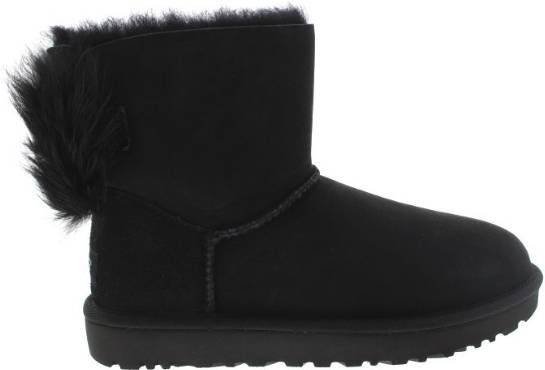 invoeren Voorkeur Vaag UGG Fluff Bow Mini Classic Boot 1098360 BLK Zwart - Schoenen.nl