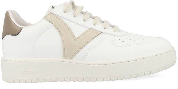 Victoria Sneakers 1258201-Taupe Wit