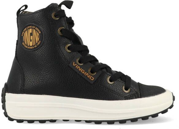 Vingino Noa Mid Sneakers Zwart Synthetisch 042303 - Foto 5