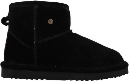 Warmbat Pantoffels Boot Wallaby WLY321099 Zwart