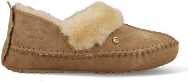 Warmbat Pantoffels Barrine BAR341026 Camel Bruin