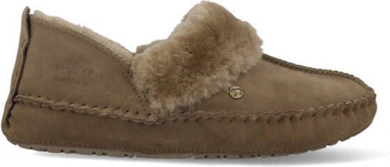 Warmbat Pantoffels Barrine BAR341032 Moss Groen