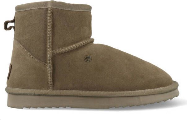 Warmbat Pantoffels Boot Wallaby WLY321032 Moss Groen