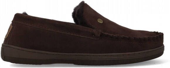 Warmbat Pantoffels Grizzly GRZ441065 Choco Donker Bruin