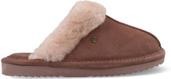 WARMBAT Pantoffels Dames Lismore Suède Taupe