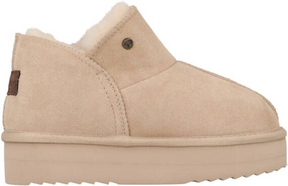 Warmbat Pantoffels Willow Plateau WLW371054 Blush Beige