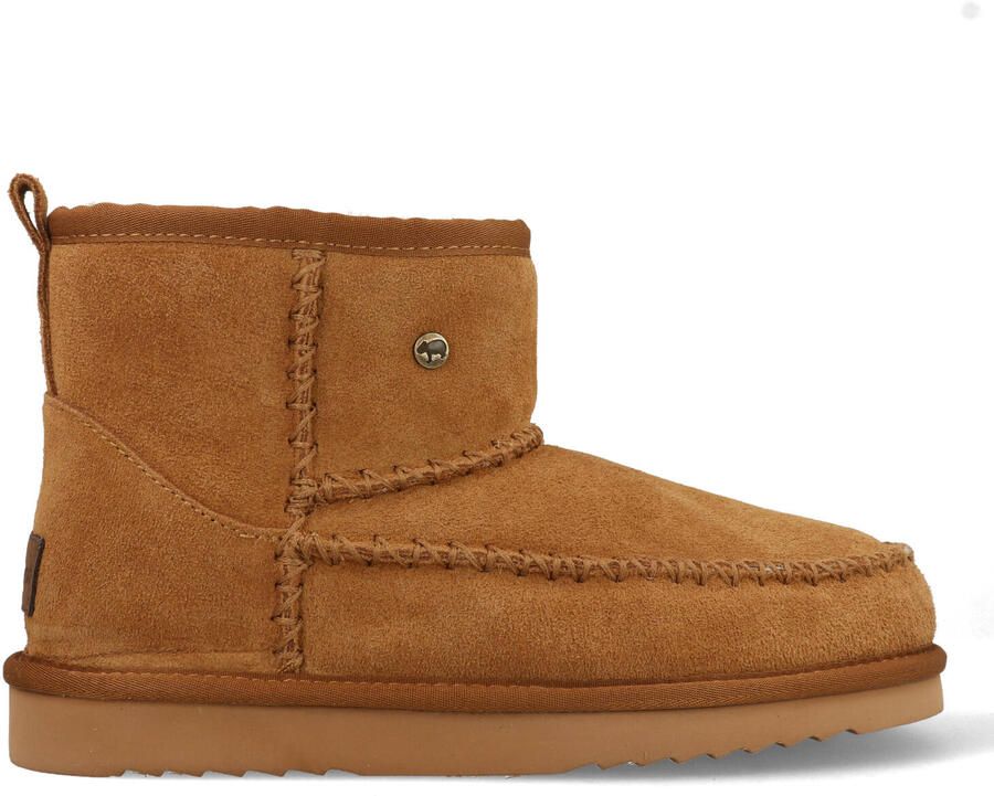 Warmbat Wallaby Stitch Winterboots cognac Suede Dames - Foto 2