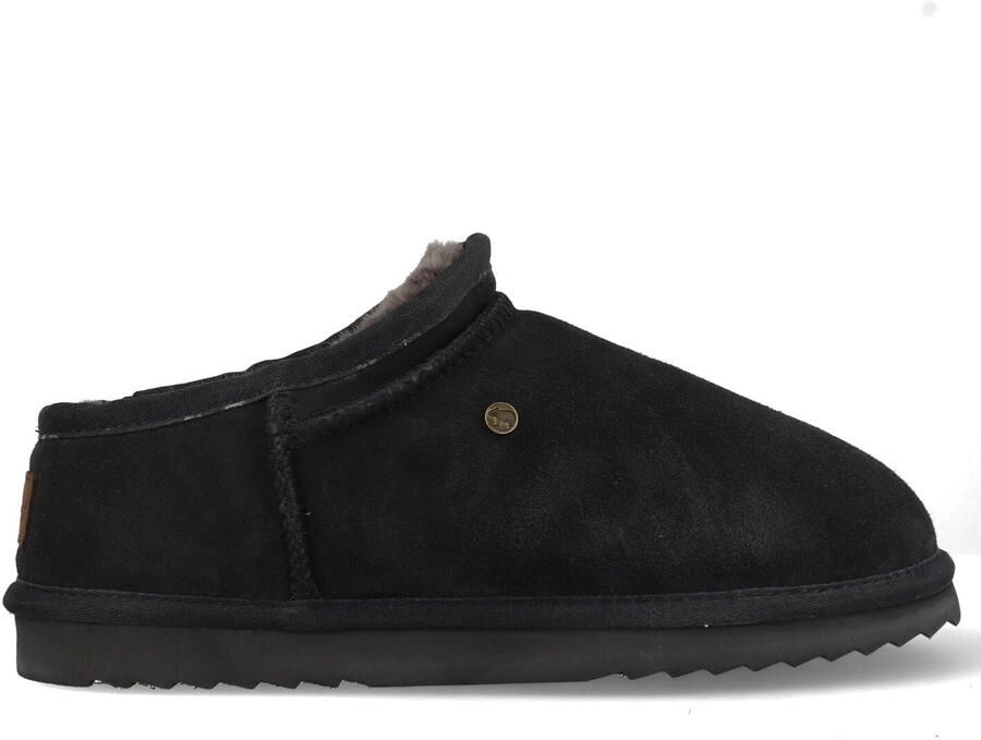 Warmbat Conner Men Suede Charcoal gesloten Pantoffels Donker Grijs - Foto 2