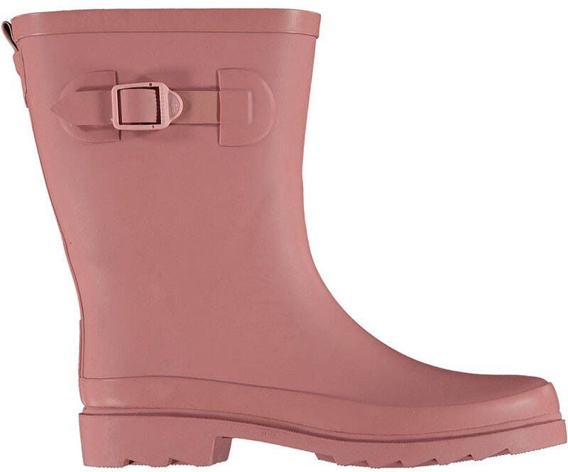 XQ Footwear Dames Regenlaars Riem Rubber Pink Laarzen - Foto 2