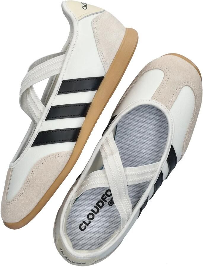 Adidas Sportswear sneakers van echt leer met elastische bandjes model 'BARREDA MARY JANE' - Foto 8