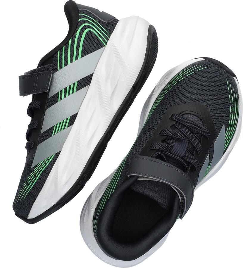 Adidas Galaxy 8 El Gymnastikskor För Barn Zwart Kinderen - Foto 3