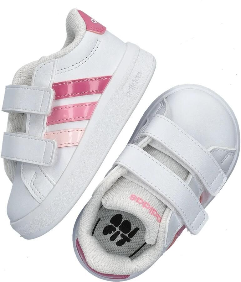 Adidas Grand Court 3.0 Babyschoenen Wit Kinderen - Foto 3