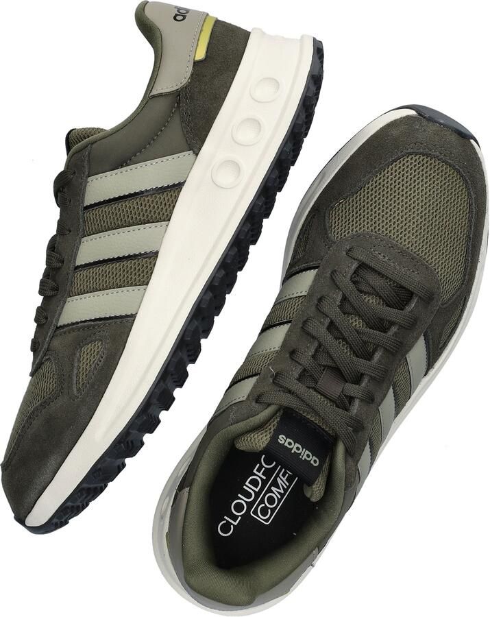 Adidas Sportswear Run 84 sneakers olijfgroen zilvergrijs zwart - Foto 6