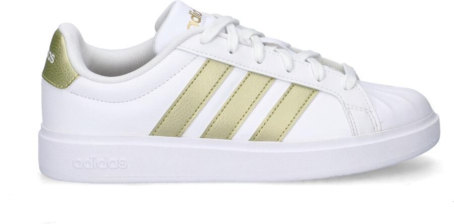 Adidas Dames STREETTALK Sneaker Dames Streetstyle Schoenen IH4316 wit goud - Foto 3