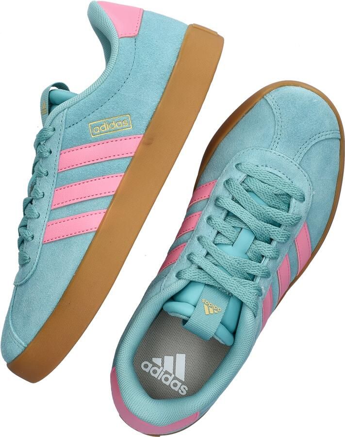 Adidas VL COURT 3.0 Women´s Sneaker Shoes IH6518 Turkoois roze - Foto 12