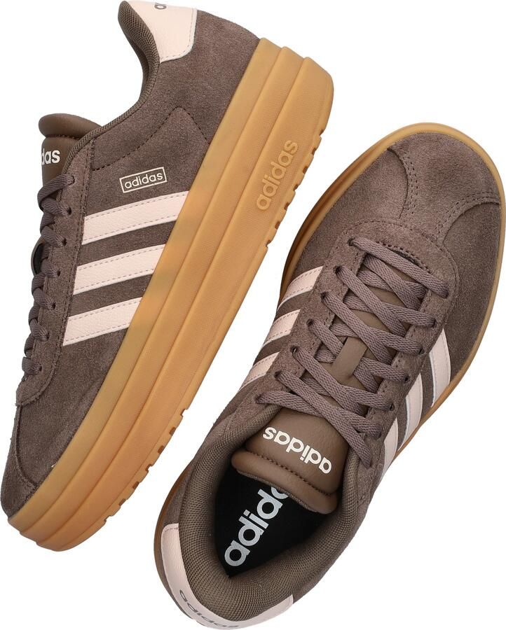 Adidas Sportswear VL Court Bold sneakers bruin lichtroze - Foto 7