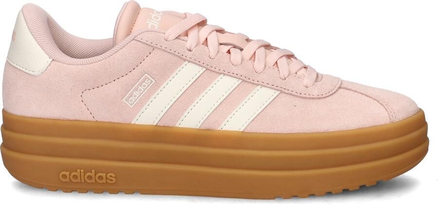 Adidas dames VL COURT BOLD plateau sneaker schoen IH9151 Roze - Foto 15