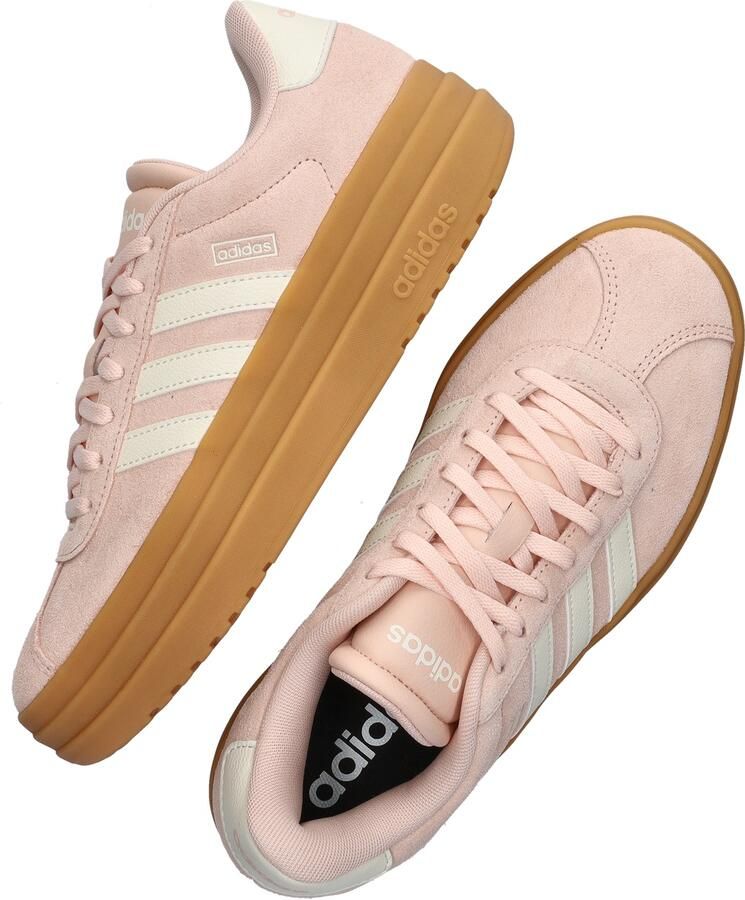 Adidas dames VL COURT BOLD plateau sneaker schoen IH9151 Roze - Foto 12