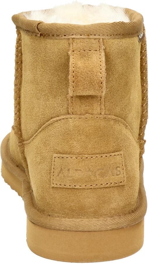 Alpacas suède enkelboots cognac - Foto 3