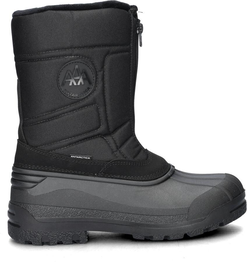 Antarctica Winterlaarzen met ritssluiting voor mannen AN 901 Zwart -44EU - Foto 3