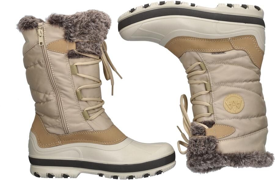Antartica Antarctica 1301 Snowboots Dames Beige - Foto 6