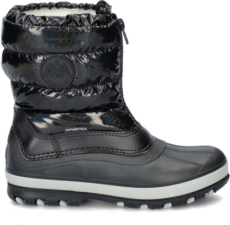 Antarctica snowboots zwart Dames Rubber 33 34 | Snowboot van