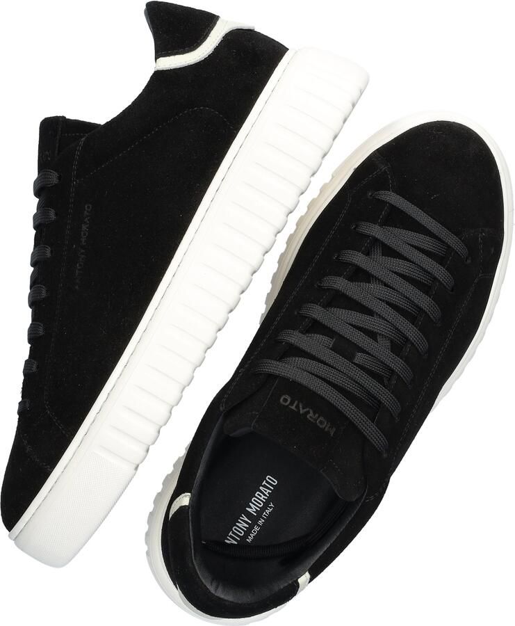 Antony Morato Heren Sneakers Zwart MMFW01902 9000 - Foto 4