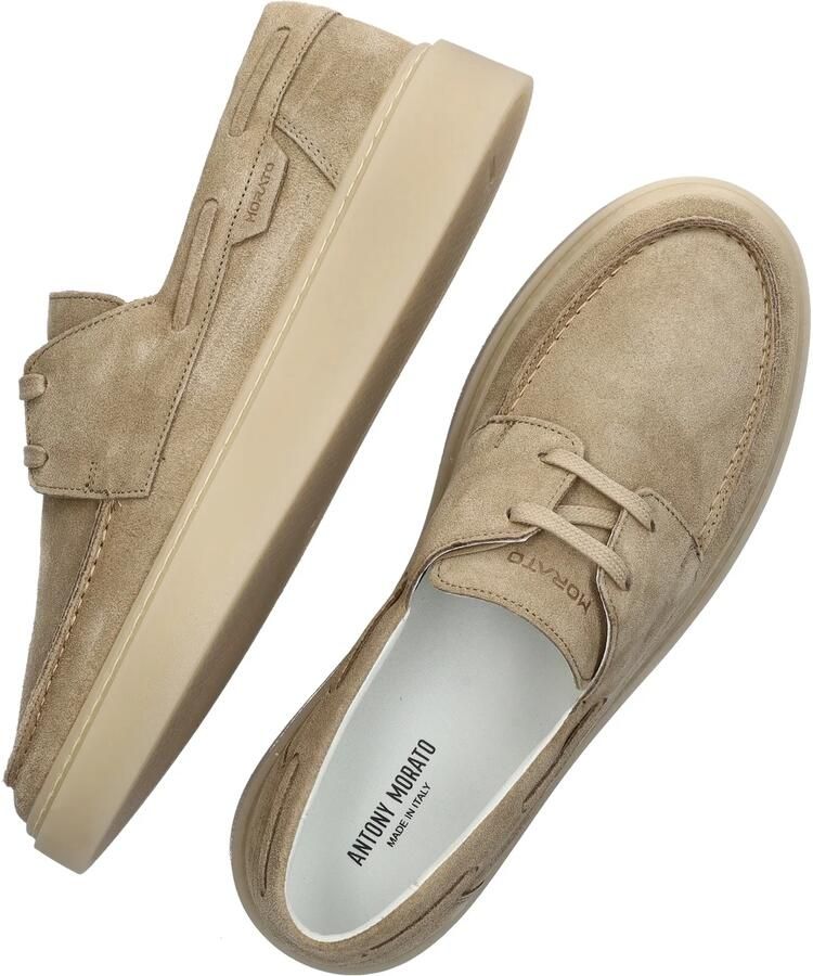 Antony Morato Artie Mmfw01884 Loafers Heren Instappers Beige - Foto 10