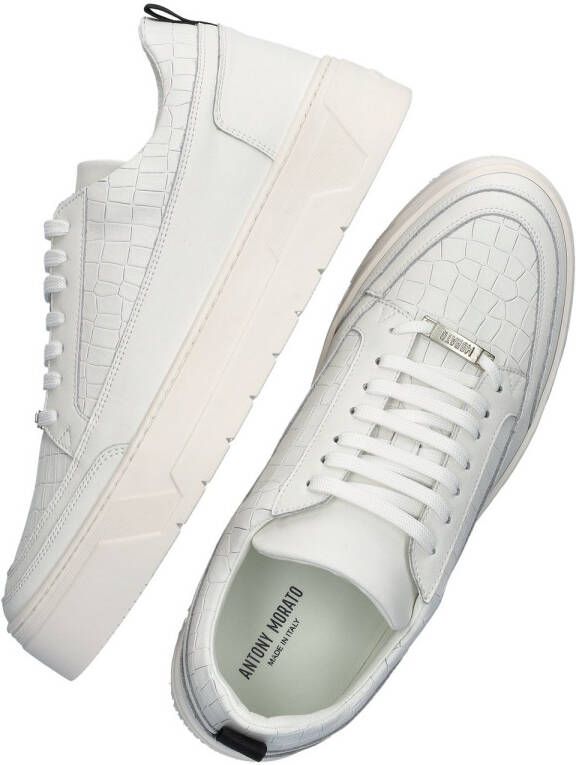 Antony Morato Sneakers van leer met labeldetail model 'FLINT' - Foto 8