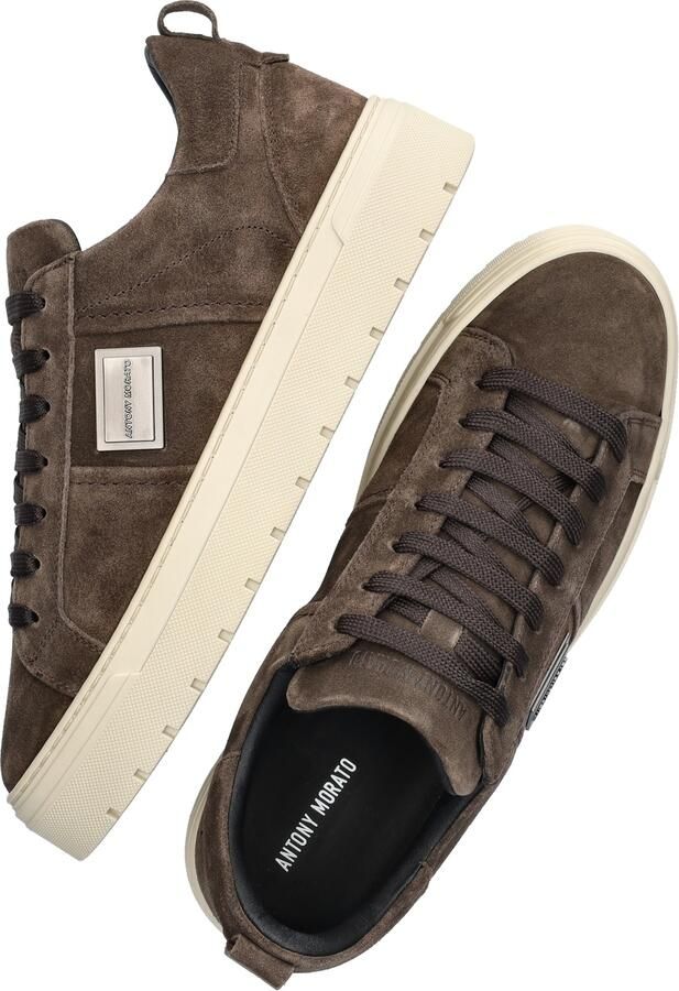 Antony Morato MMFW01937 2110 Coffee Sneakers Bruin Suede Heren Bruin - Foto 5
