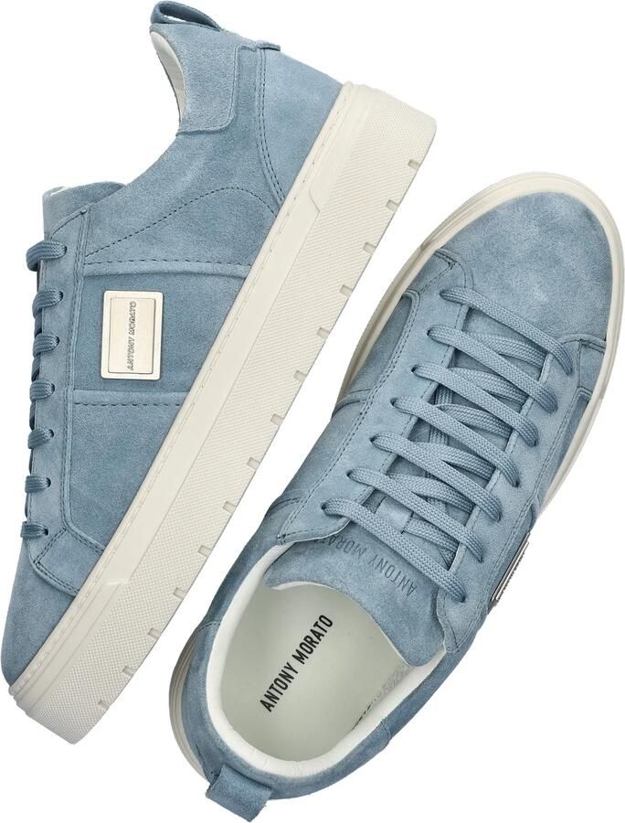Antony Morato Metal Moose heren sneaker Licht blauw - Foto 3