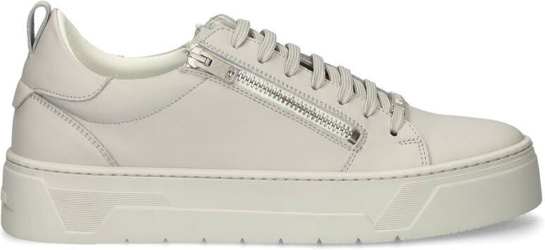 Antony Morato Sneakers van leer met sierritssluiting