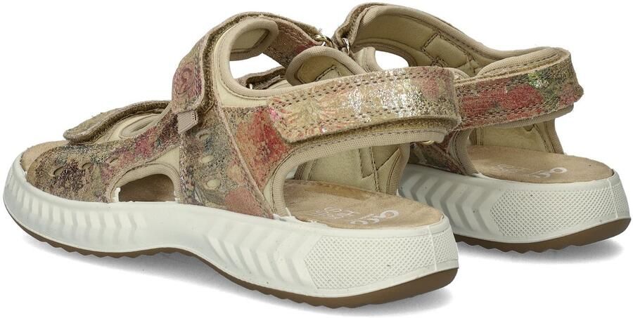 Ara Avio suède sandalen beige roze - Foto 4