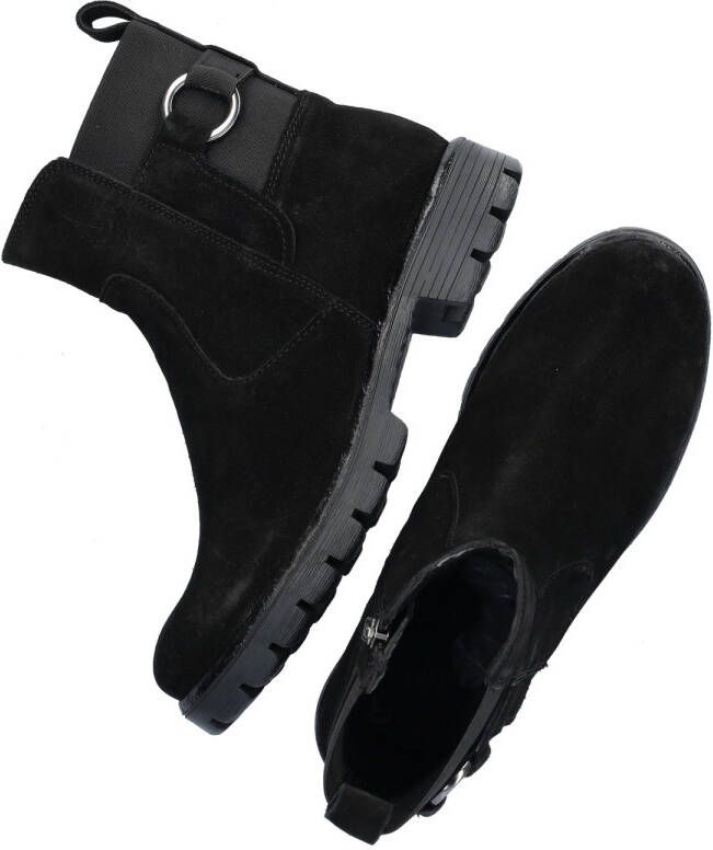 Ara Bristol comfort suède enkellaarzen zwart - Foto 4