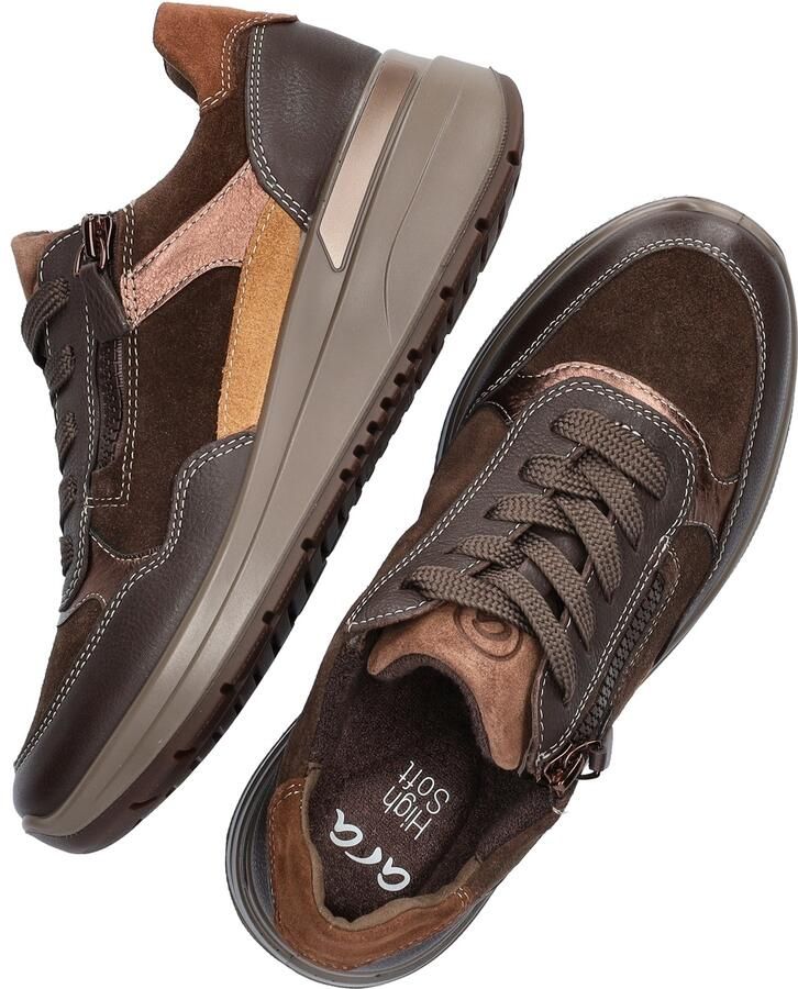 Ara 12 57702 93GARDA Lage sneakers Dames sneakers Bruin - Foto 3